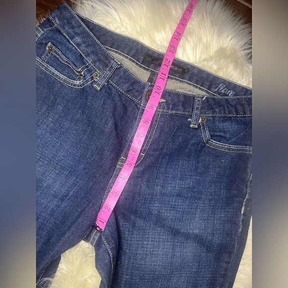 Calvin Klein flare dark denim sz 10 - Picture 6 of 7